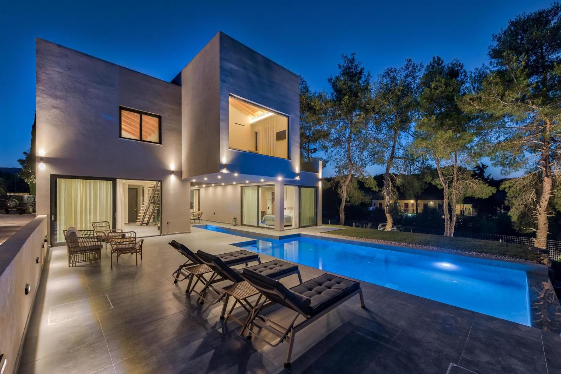 Luxury Villa Mon I Vassilikos Vasilikí Exterior foto