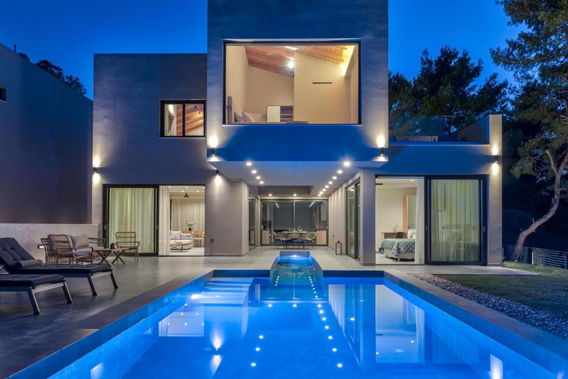 Luxury Villa Mon I Vassilikos Vasilikí Exterior foto
