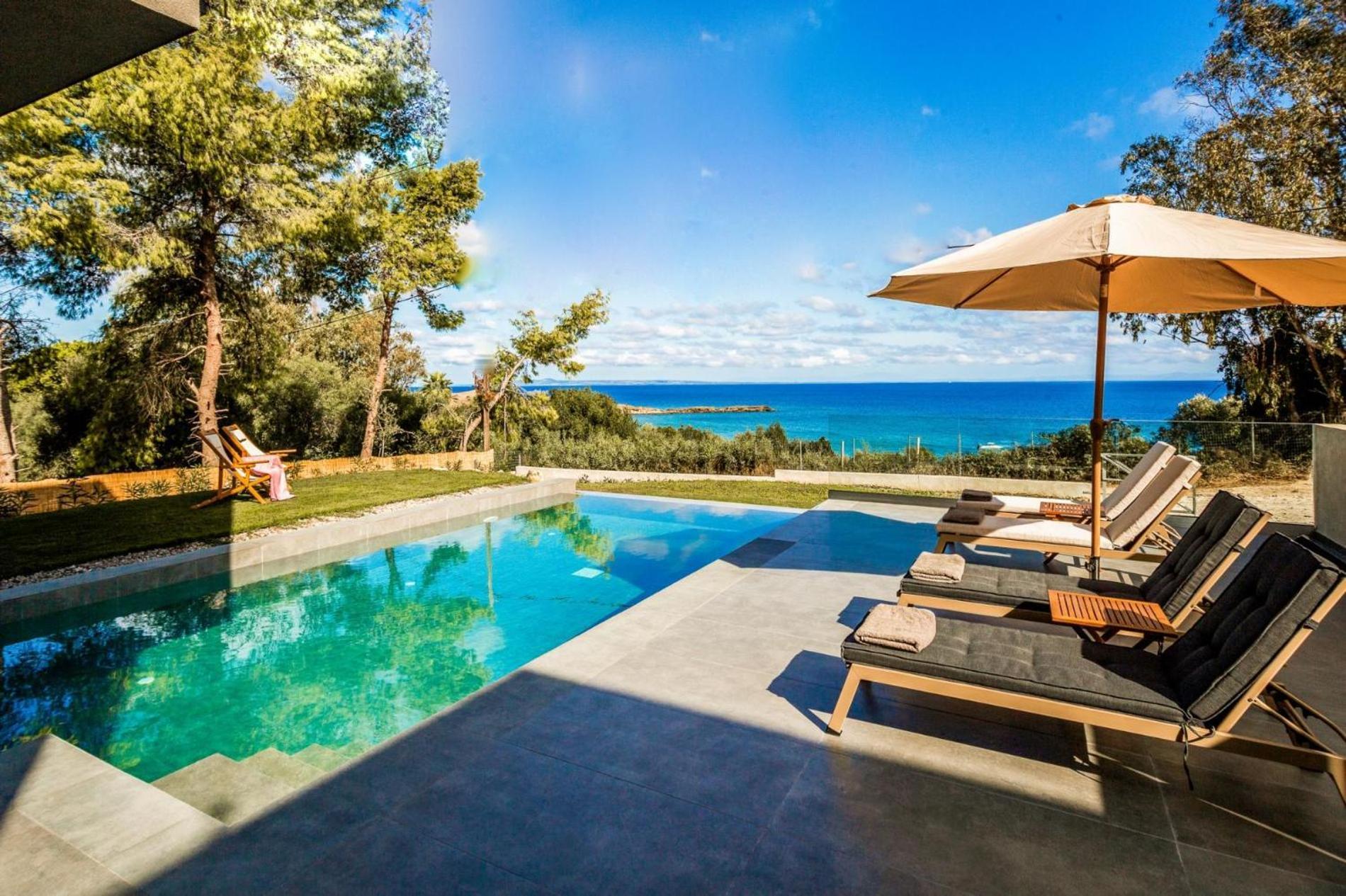 Luxury Villa Mon I Vassilikos Vasilikí Exterior foto